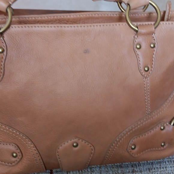 Michael Kors Tan Leather HandbagEUC - Picture 4 of 14